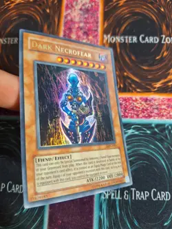 Yu-Gi-Oh! Dark Necrofear LON-065 Ultra Rare OG Unlimited Near Mint - Image 2