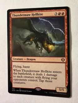 Thundermaw Hellkite Starter Commander Decks NM SCD MTG - Image 1