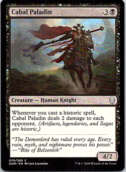 CABAL PALADIN X 4 N/M DOMINARIA MAGIC THE GATHERING - Image 1