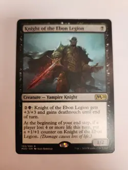 Knight of the Ebon Legion M20 105 Normal English NM - MTG Near Mint NM - Image 1