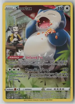 Snorlax TG10/TG30 Pokemon TCG Lost Origin Trainer Gallery Holo (Near Mint) NM 2 - Image 1