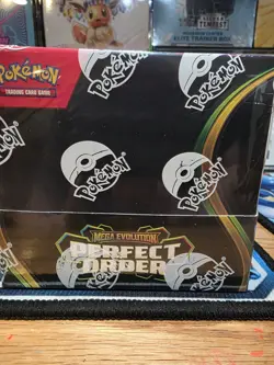 Mega Evolution: Perfect Order Booster Box New/Sealed (36 Packs) Pokemon TCG A - Image 1