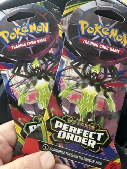 2 Mega Evolution: Perfect Order, Sleeved Booster Packs, SEALED, Pokemon TCG! - Image 1