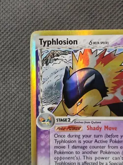 Typhlosion (Delta Species) 12/101 Holo Rare (2006) EX Dragon Frontiers Pokemon - Image 3