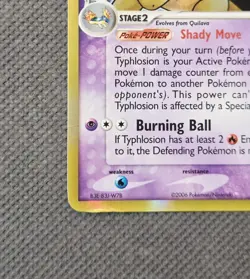 Typhlosion (Delta Species) 12/101 Holo Rare (2006) EX Dragon Frontiers Pokemon - Image 5