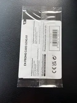 Pokemon GameStop Stamped Exclusive Gengar Promo Sealed 050/088 - Image 2