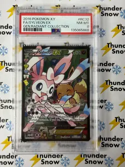 Sylveon ex #RC32 Generations Radiant Collection 2016 Pokemon XY PSA 8 135065868 - Image 1