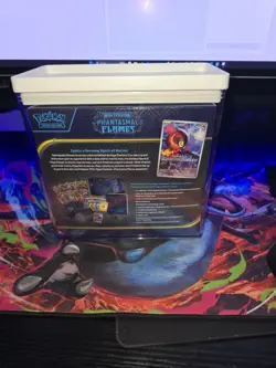 Pokemon TCG Phantasmal Flames Pokemon Center PC ETB Factory Sealed - Image 2