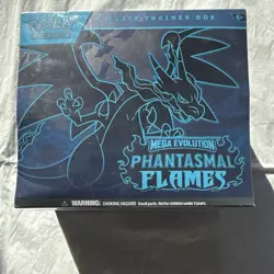 Pokemon Elite Trainer Box Mega Evolution Phantasmal Flames Charizard 2023 - Image 1