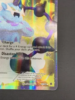 Pokemon Thundurus 97/98 Emerging Powers Ultra Rare Full Art Holo HP - Image 5