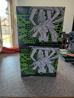 x2 Pokemon TCG Perfect Order Pokemon Center ETB - Image 1