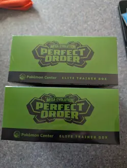 x2 Pokemon TCG Perfect Order Pokemon Center ETB - Image 5