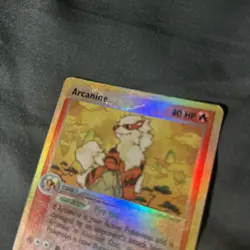 2003 Pokemon TCG EX Sandstorm Arcanine 15/100 Reverse Holo - Image 3