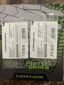 Pokemon GameStop Stamped Exclusive Gengar & Luxray Promo Sealed 050/088 - Image 2