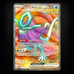Walking Wake ex 189/162 Full Art SV05: Temporal Forces Holo Pokemon TCG NM - Image 1