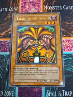 Yu-Gi-Oh! Exodia the Forbidden One LOB-124 Ultra Rare OG Unlimited MP - Image 1
