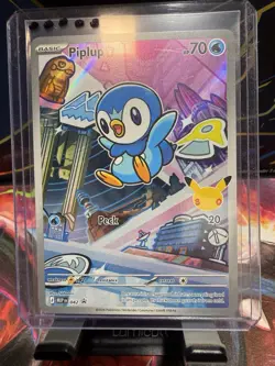 Piplup 2026 Pokemon MEP 042 Promo First Partner Illustration Rare - Image 1