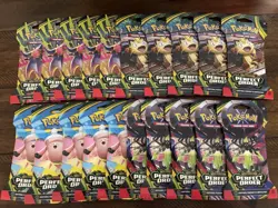 Pokemon TCG ME Perfect Order Sleeved Booster Packs 20x - 5 of each pack art - Image 1