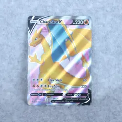 Pokemon SWSH: Sword & Shield Promo Charizard V Holo SWSH050 2020 - Image 3