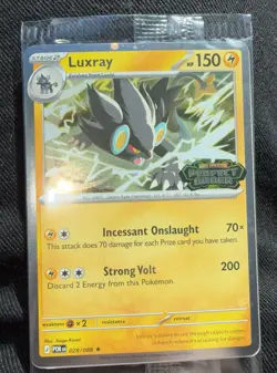 Pokemon Luxray 028/088 Perfect Order Best Buy Stamped Promo Sealed NM Mint - Image 1