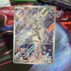 N's Reshiram 167/159 Illustration Rare Pokemon Sv09: Journey Together Holo - Image 1