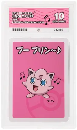 ACE 10 Jigglypuff 2019 Old Maid Pokemon Center Exclusive JP - Image 1