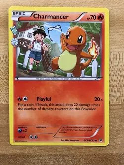 Pokemon TCG Charmander RC3/RC32 Generations Radiant Collection - Image 1