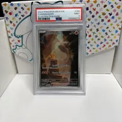 Pokemon Charmander 168/165 SV151 Illustration Rare Holo PSA 9 Graded - Image 1