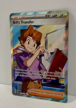 Bill's Transfer - Pokemon - SV:151 - Ultra Rare - 194/165 (Lightly Played) - Image 2