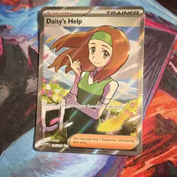Pokemon TCG Daisy's Help 195/165 Sv: Scarlet & Violet 151 Ultra Rare Holo - Image 1