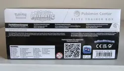 Pokemon TCG Prismatic Evolutions Pokemon Center Elite Trainer Box (ETB) - Image 5
