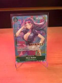 Nico Robin (Heroines Battle Winner) P-111 One Piece Promotion Cards Foil - Image 1