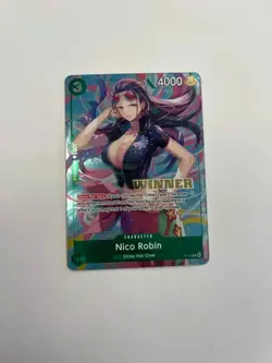 Nico Robin (Heroines Battle Winner) P-111 One Piece Promotion Cards Foil - Image 3