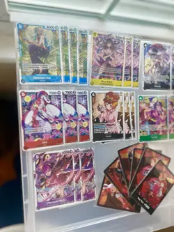 One Piece Heroines EB03 SR Lot English 3x Nico Robin, 4x Vivi, 3x Uta and more - Image 2