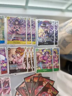 One Piece Heroines EB03 SR Lot English 3x Nico Robin, 4x Vivi, 3x Uta and more - Image 3