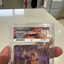 ACE 10 - 2025 One Piece CHN Roronoa Zoro OP09-076 R (Alt Art Parallel) English - Image 2