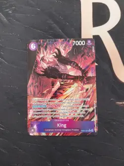 King Alternate Art Foil EB04-031 The Azure Sea's Seven One Piece NM - Image 1