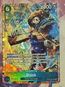 One Piece Op15 Brook Alt Art In Hand Ship 1 Day Adventure On Kami Island English - Image 1