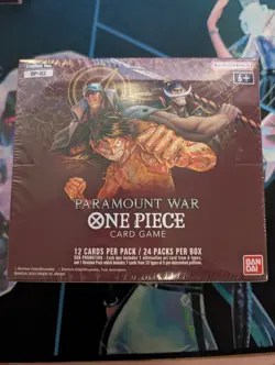 One Piece Paramount War OP-02 Booster Box English New / Sealed - Image 1