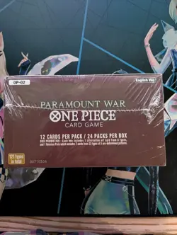 One Piece Paramount War OP-02 Booster Box English New / Sealed - Image 4