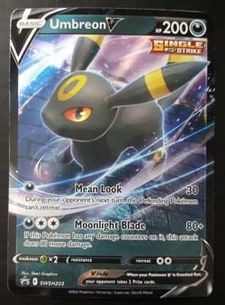 Umbreon V SWSH203 SWSH: Sword & Shield Promo Cards Holo - EXC/LP - Image 1