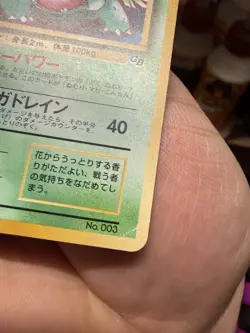 Nintendo Venusaur Holo Unnumbered Promo Pokemon Card 003 Japanese 1996 HP100 - Image 3