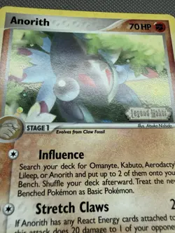 Anorith (29/92) ex Legend Maker Reverse Holo Pokemon Card - Image 4