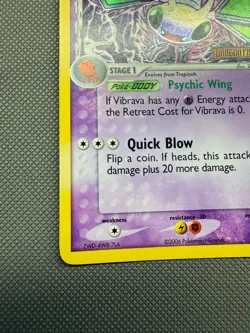 Vibrava Delta Species Reverse Holo 24/101 ex Dragon Frontiers Pokemon Card - Image 5