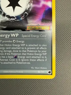 Holon Energy WP Reverse Holo 86/101 ex Dragon Frontiers Pokemon Card - Image 4