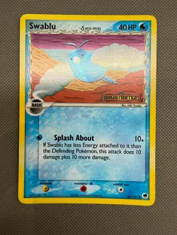 Swablu Delta Species Reverse Holo 65/101 ex Dragon Frontiers Pokemon Card - Image 1