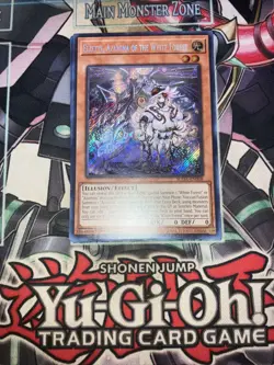 Elzette, Azamina Of The White Forest Secret Rare 1St Edition SUDA-EN008 Yugioh - Image 1