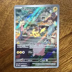 Pokemon Pikachu TCG Scarlet & Violet Card 173/165 NM Condition - Image 1