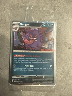 Gengar GameStop Promo 050/88 Pokemon Card - Image 1