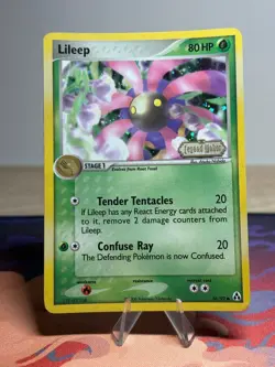 Lileep 56/92 Ex Legend Maker Reverse Holo Stamped Pokemon Card TCG LP - Image 1